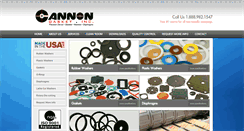 Desktop Screenshot of cannongasket.com